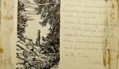 illustrated letter by Estelle Ishigo